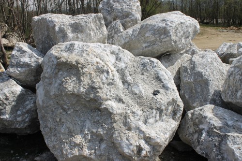  Мраморизированный известняк фр.500-1500 мм.  купить в Липецке    7 000 руб/т   фото 