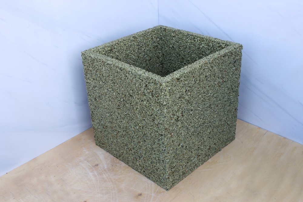 Ландшафтный вазон Куб  купить  c доставкой в Липецке 