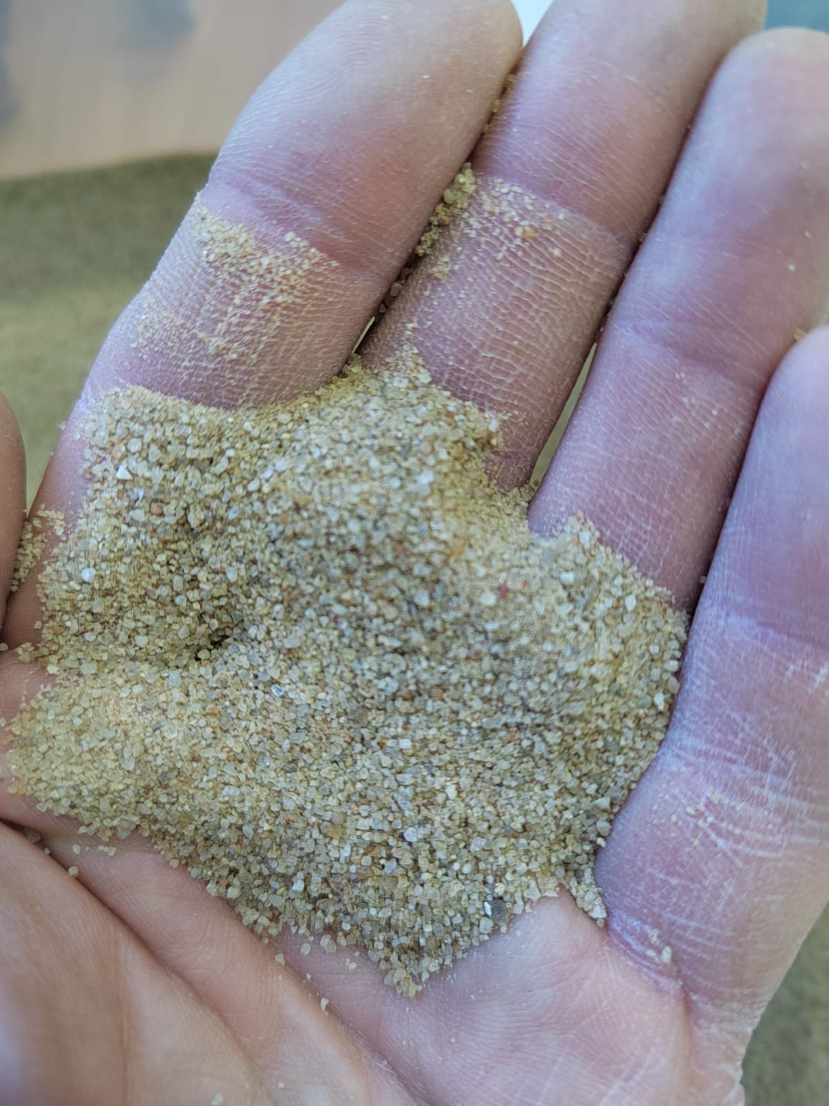 Кварцевый песок для площадок фр. 0,16-0,63 мм.  купить в Липецке фото 