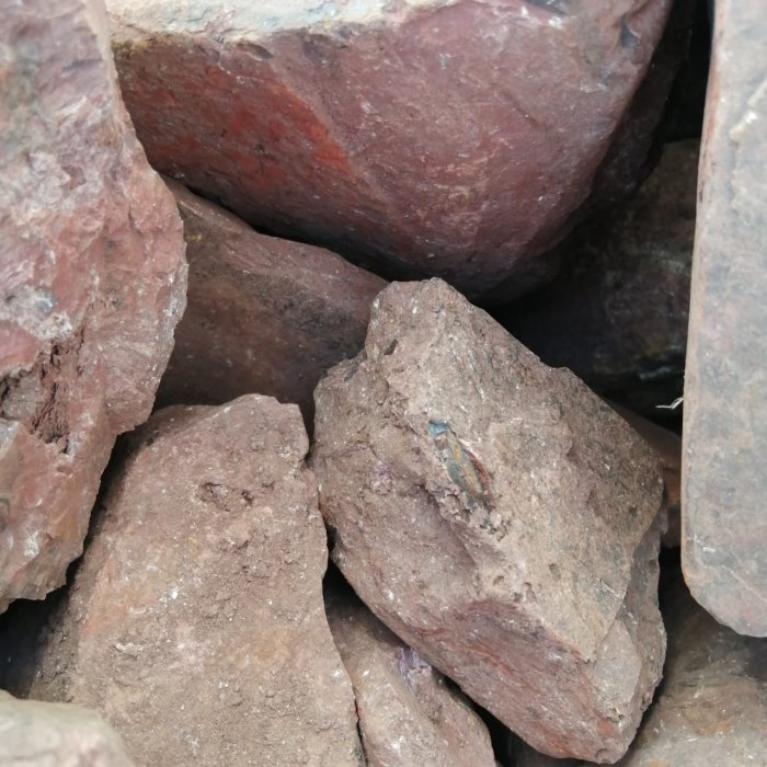 Яшма красная  (фр. 70-100 мм) фото заказать  Липецке