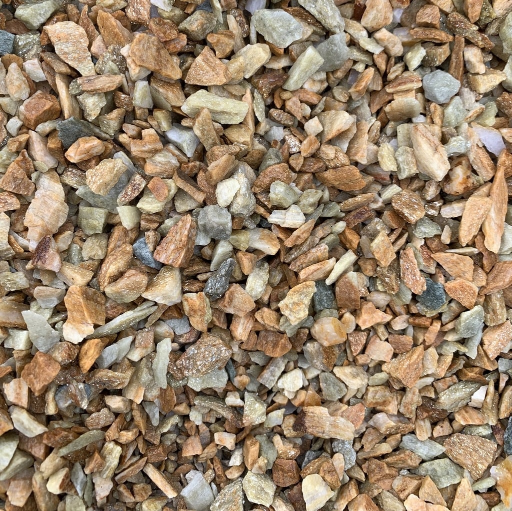  Щебень крошка желтый (ЗЛАТОЛИТ) фр. 5-10 мм.  купить  в Липецке мрамор золотистый, бежевый, желтый каменная ландшафтная декоративная крошка здатолита 8 000 руб/т   фото 