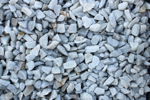  Мраморная крошка, щебень, цвет-белый,  фр. 20-40 мм.  купить  в Липецке мрамор белый молочный слоновая кость айвори  мраморная крошка ландшафтная 9500 руб/т   фото 
