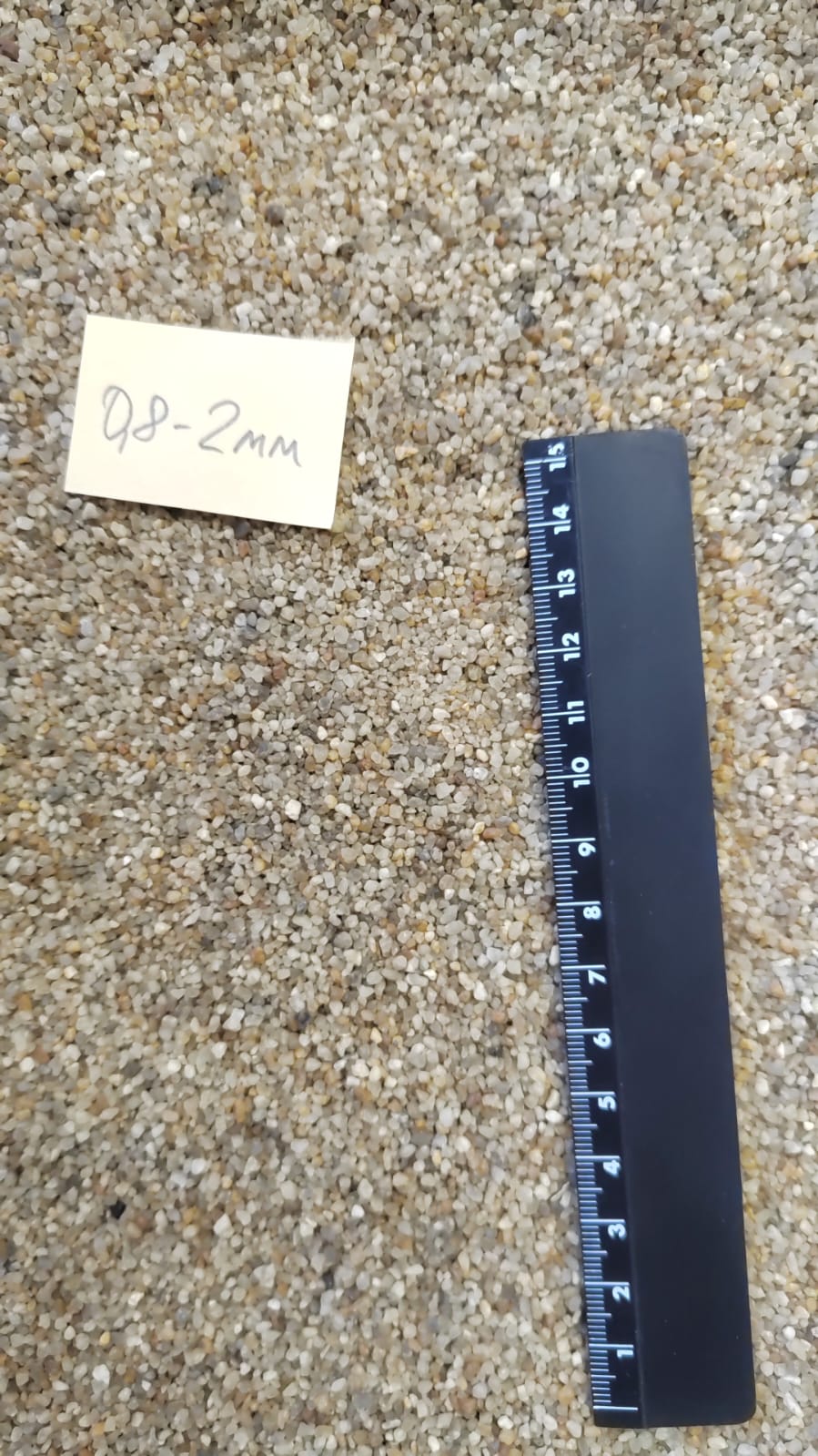 Кварцевый песок для площадок фр. 0,8 - 2 мм.  купить в Липецке фото 