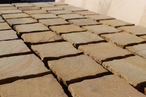  Песчаник брусчатка (Прага) art PSG-10-07  купить в Липецке    2600 руб/кв.м   фото 