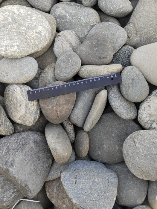  Галька речная плоская (ассорти) фр. 70-150 мм. купить  в Липецке  галька галечник серый белый темно-серый синий светло-серый плоская природная галька  6200 руб/т   фото 