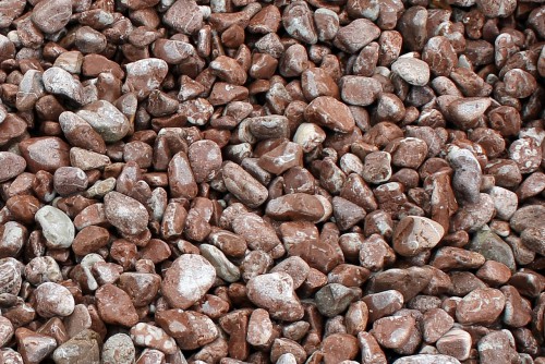  Розовая мраморная галька (щебень галтованный розовый) фр.40-70 мм.  купить  в Липецке мрамор розовый, красный галтовка мраморная щебня 13500 руб/т   фото 