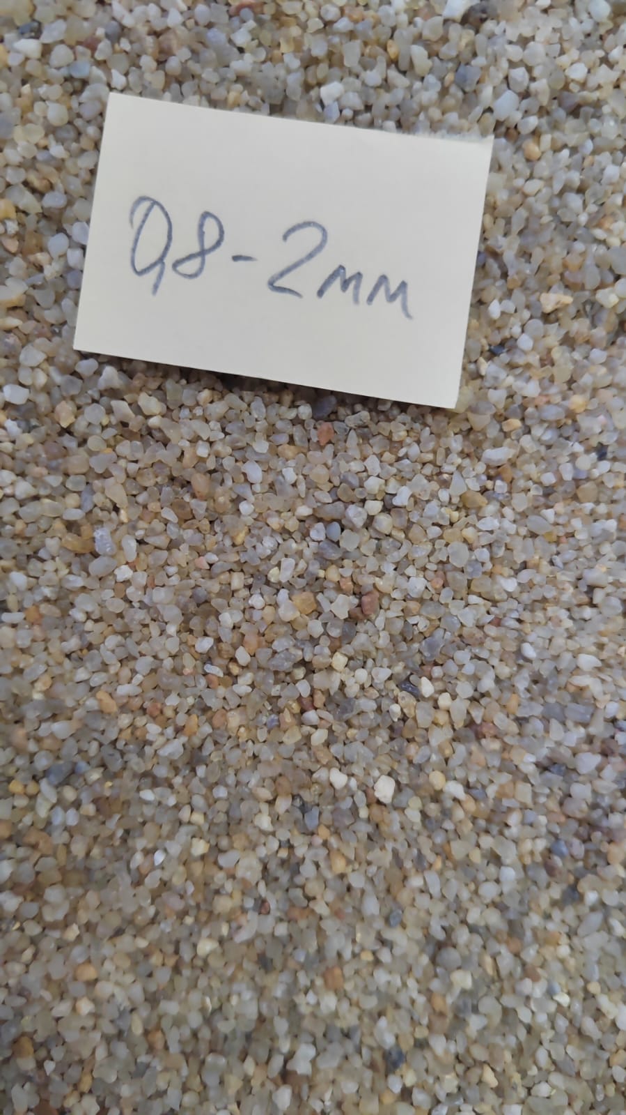 Кварцевый песок для площадок фр. 0,8 - 2 мм.  купить в Липецке фото 