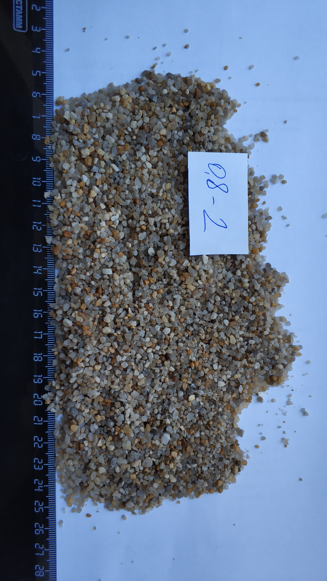 Кварцевый песок для площадок фр. 0,8 - 2 мм.  купить в Липецке фото 